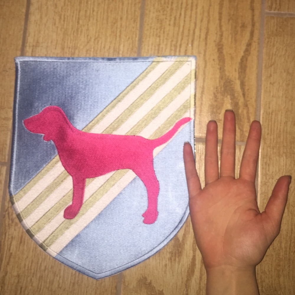 PINK emblems/patches