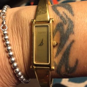 Authentic Gucci bracelet watch