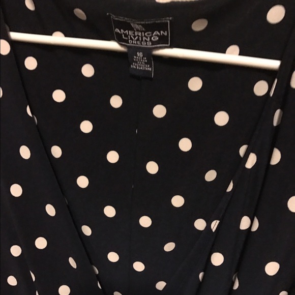 Polka dot A-line Dress 👗 - Picture 2 of 4