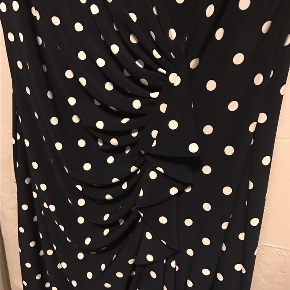 Polka dot A-line Dress 👗 - Picture 3 of 4