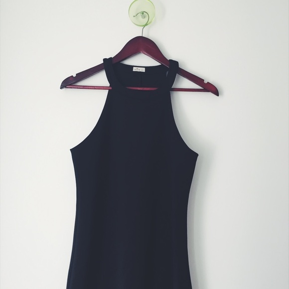 Hollister Dresses & Skirts - Black bodycon neoprene dress -hollister-l