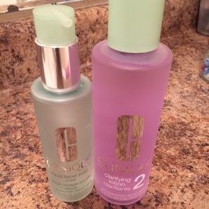 Clinique clarifyling lotion & liquid facial soap