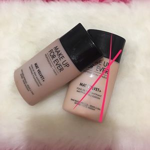 ▪️MAKEUP FOREVER MAT VELVET Matifying Foundation▪️