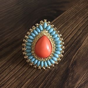 5 for $25 Sale !! Vintage Teardrop Adjustable Ring