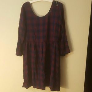 Plaid Dress