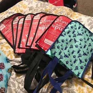 8 lululemon reusable bags
