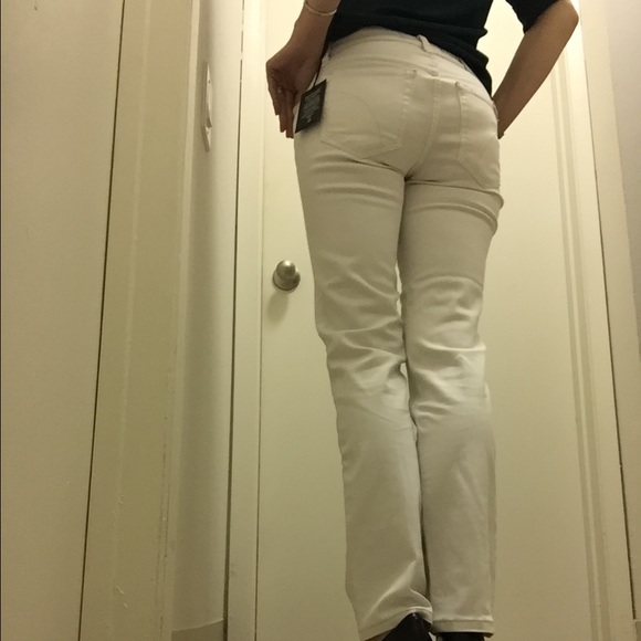 Joe's straight ankle jean pant white size 25 new - Picture 2 of 4