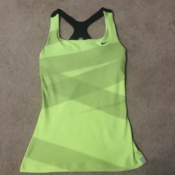 Nike Neon Tennis Top XS