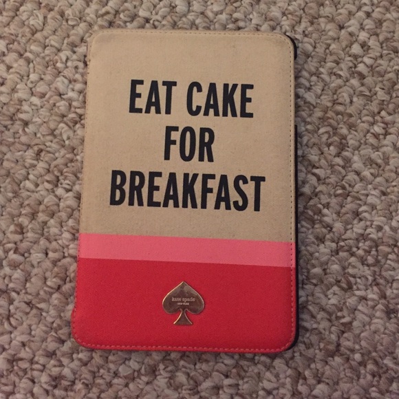 A worn original Kate Spade IPad Mini case