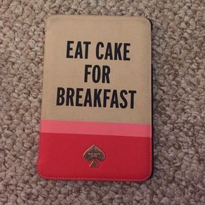 A worn original Kate Spade IPad Mini case