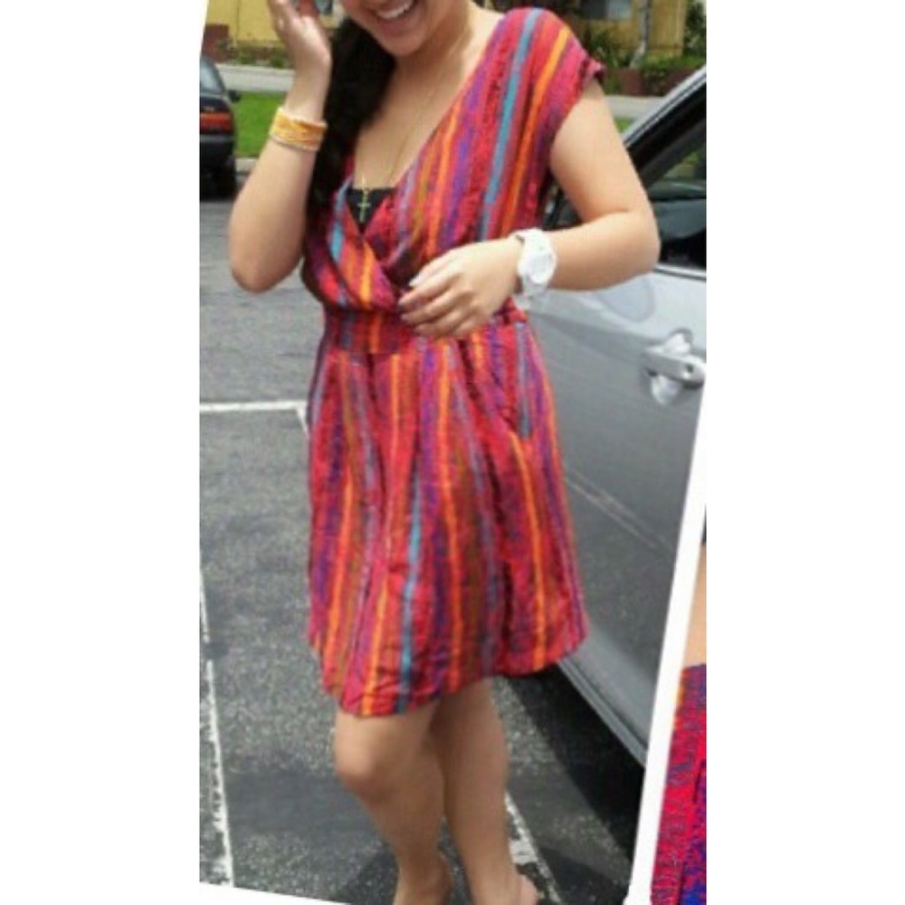 Artsy colorful dress