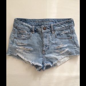 🚫SOLD🚫American Eagle High Rise Jean Shorts