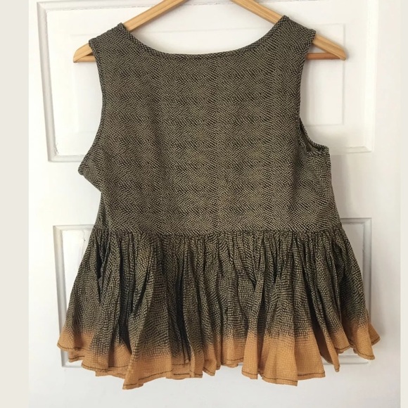New Anthropologie Akemi Kin Suva Swing Tank Sz M - Picture 4 of 4
