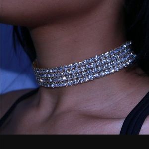 Diamond choker