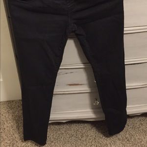 Old navy black full panel maternity jeans