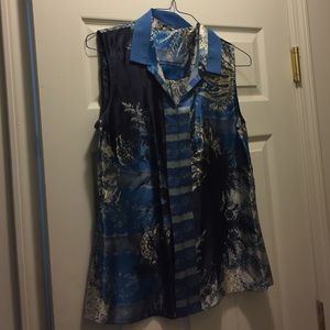 Silk Elie Tahari top