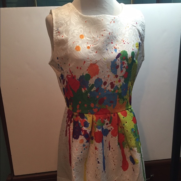 🎉 Host Pick🎉     Artistic Dress 🚫SOLD🚫 - Picture 4 of 4