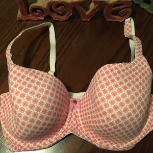 Victoria Secret 36DD Bra/Pink floral design