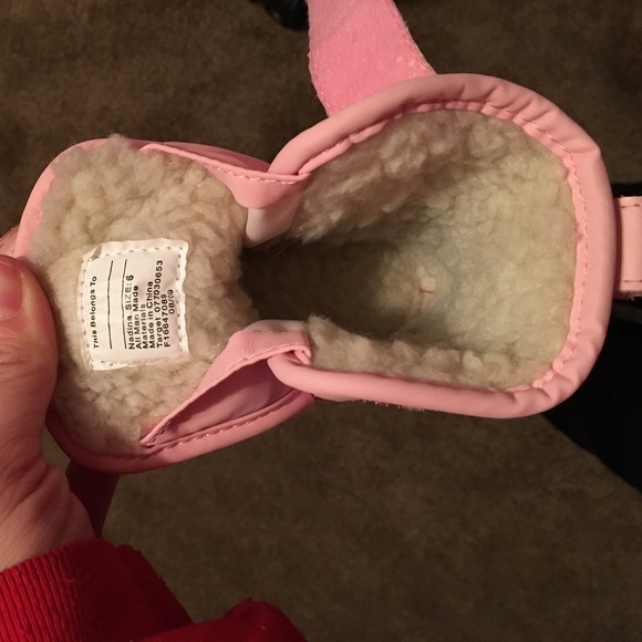 Toddler pink snow boots - Picture 3 of 3