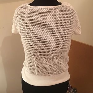 J.Crew white, light sweater
