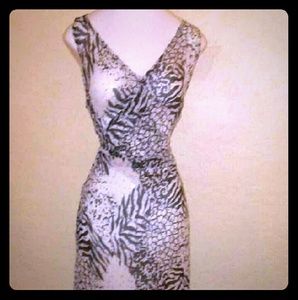 Women's Dress with high split