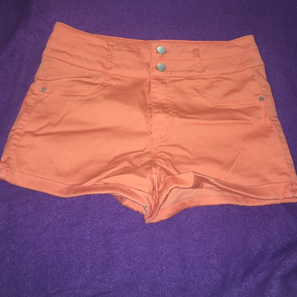Bright Coral Shorts