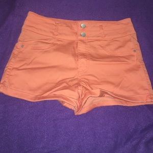 Bright Coral Shorts