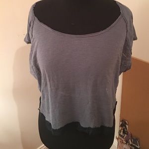 Light blue We The Free crop top