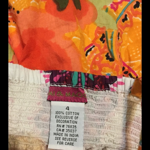 Mimi & Maggie summer top - Picture 2 of 2