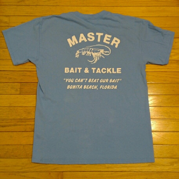 master bait and tackle shirt
