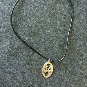 Loving deers necklace