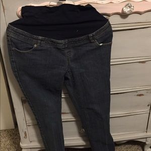Full panel maternity jeans