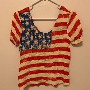 American Flag Tee