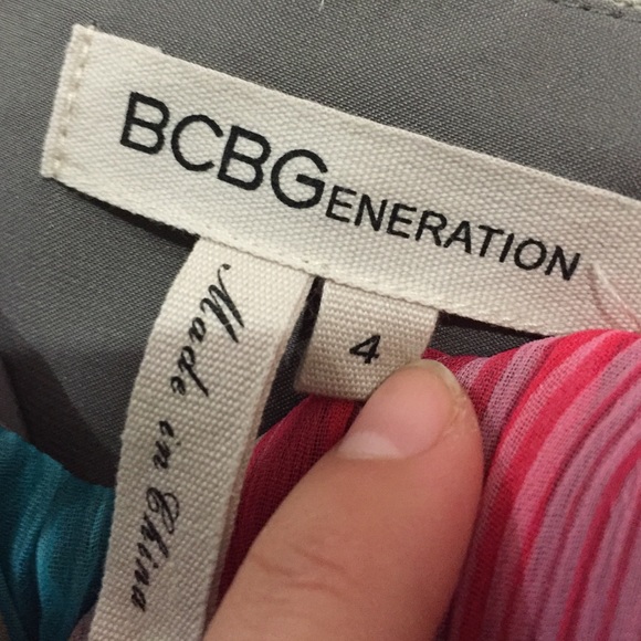 BCBGeneration Beautiful Multicolored Dress - Picture 5 of 5