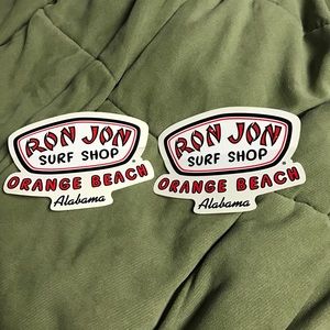Ron Jon surf shop sticker