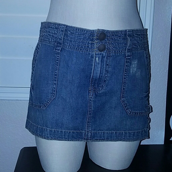 Mossimo Supply Denim cargo skirt Size 9