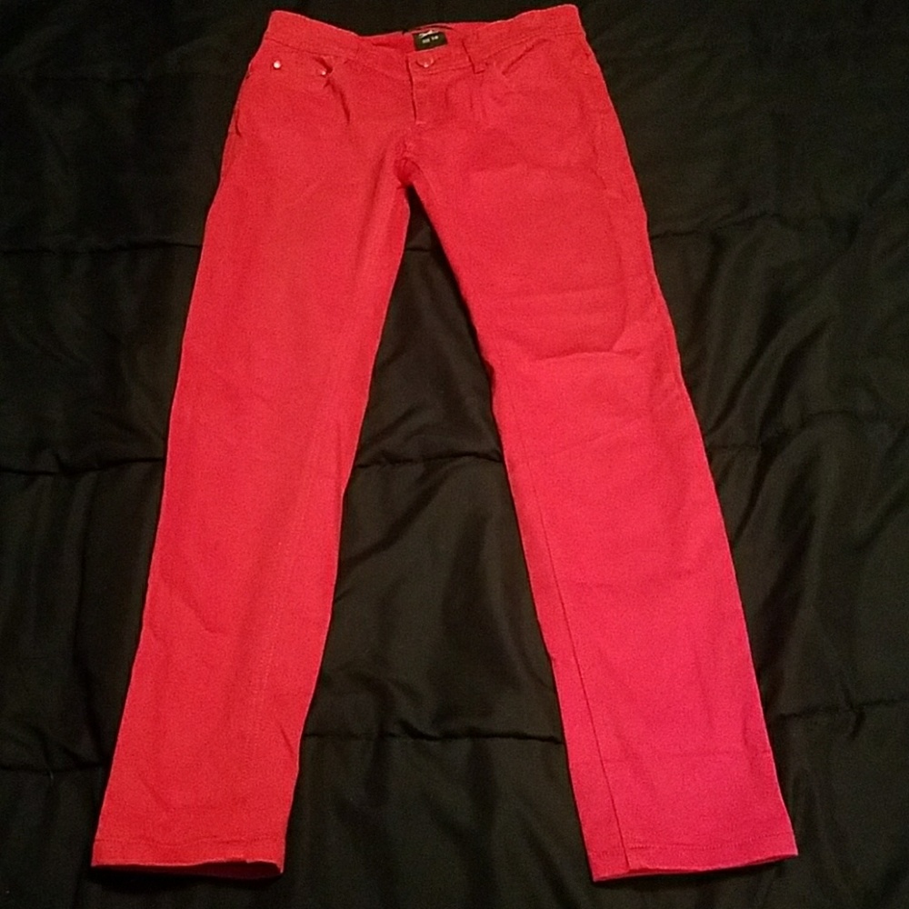 Go to Mercari Red jeans