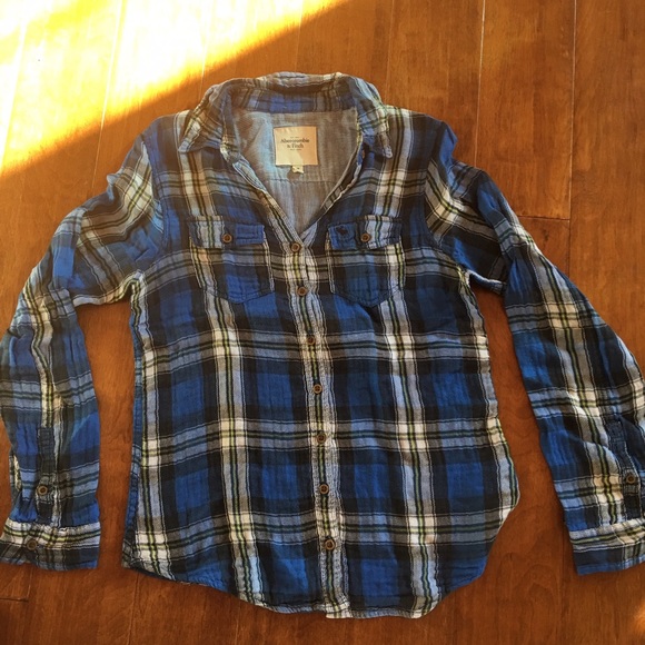 Plaid button down