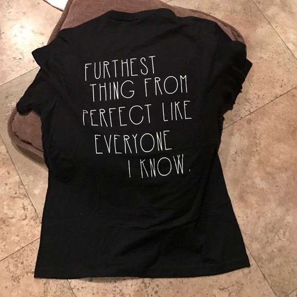 XL black tee never worn