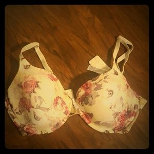 Rose design bra
