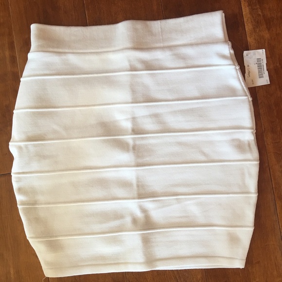 White skirt