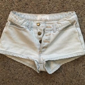 American Apparel Jean Shorts