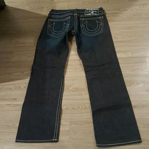 True Religion Blue Jeans 34x34