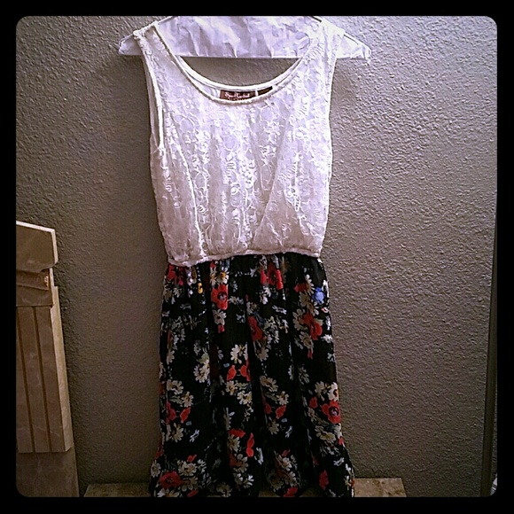 ????Spring Floral Casual dress????