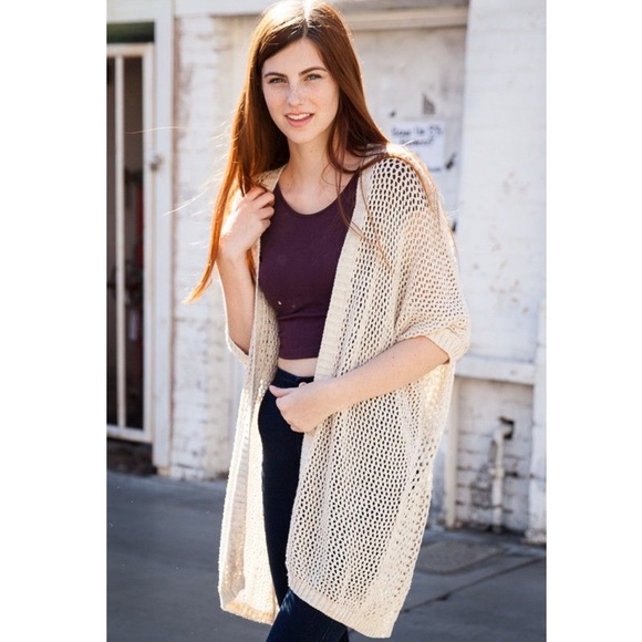 brandy melville oversized cardigan