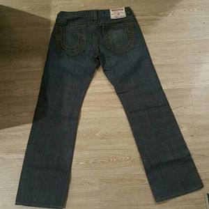 True Religion Blue Jeans 34x33