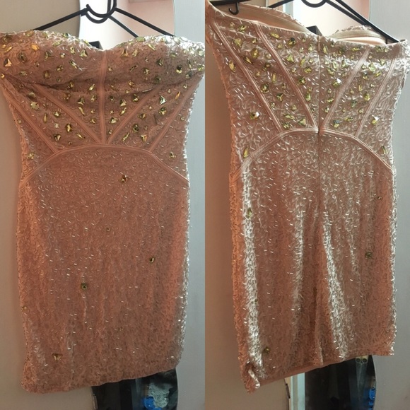 Strapless Embellish dress