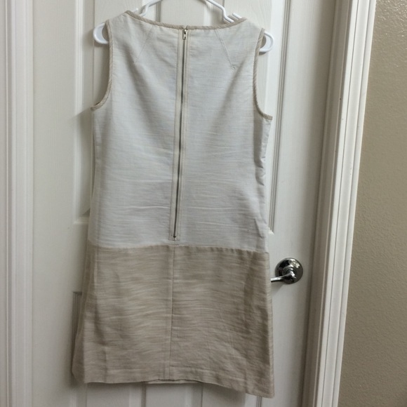 Maggy London cream/tan dress - Picture 2 of 2