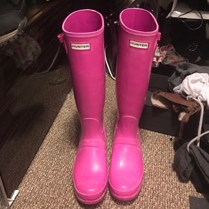 Hunter rain boots