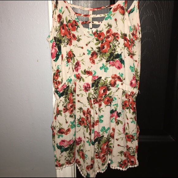 floral romper